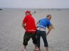 T-shirts at the beach (back)