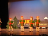 The Christmas present dancers