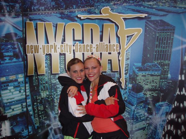 Kara's NYCDA finals '05 - Kara and Abi