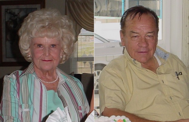 Grandma & Grandpa Harris