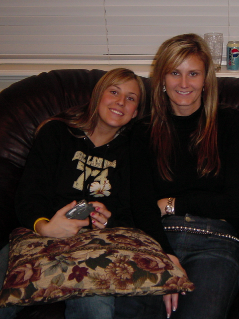 Tori and Maria Christmas 2004 Tori and Maria Christmas 2004