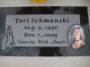 Tori's Headstone