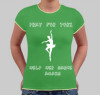 Green tori shirt front