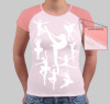 Pink tori shirt front