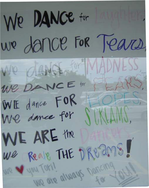 We are always dancing for you!