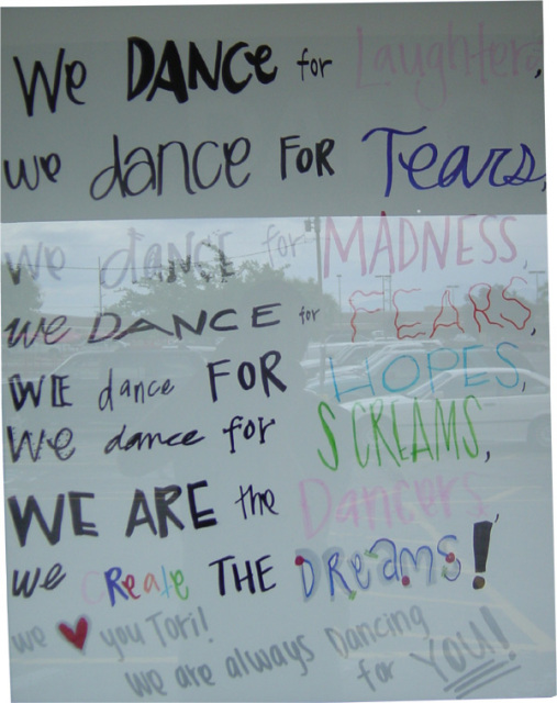 We are always dancing for you! We are always dancing for you!